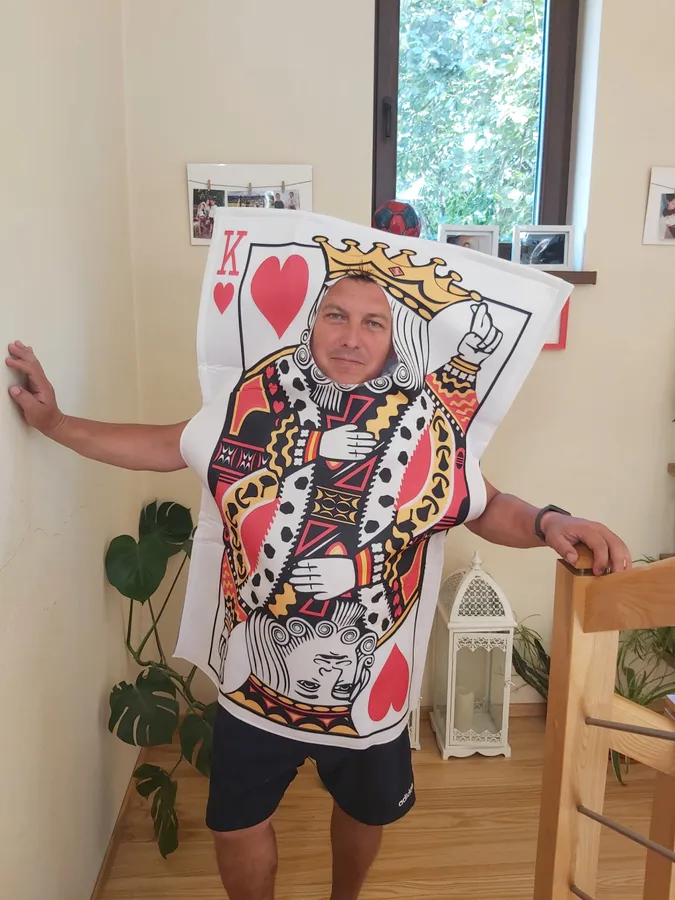 Kostium Karty Król