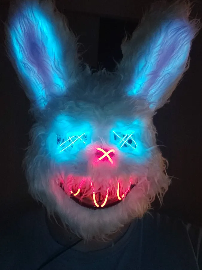 Maska Led Królik