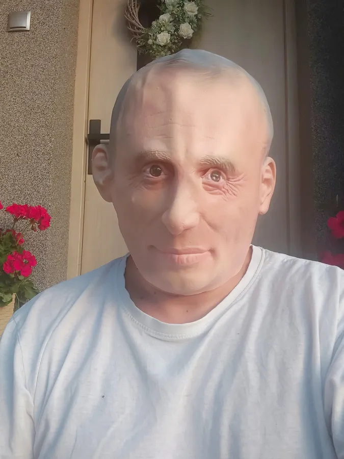 Lateksowa Maska Putina