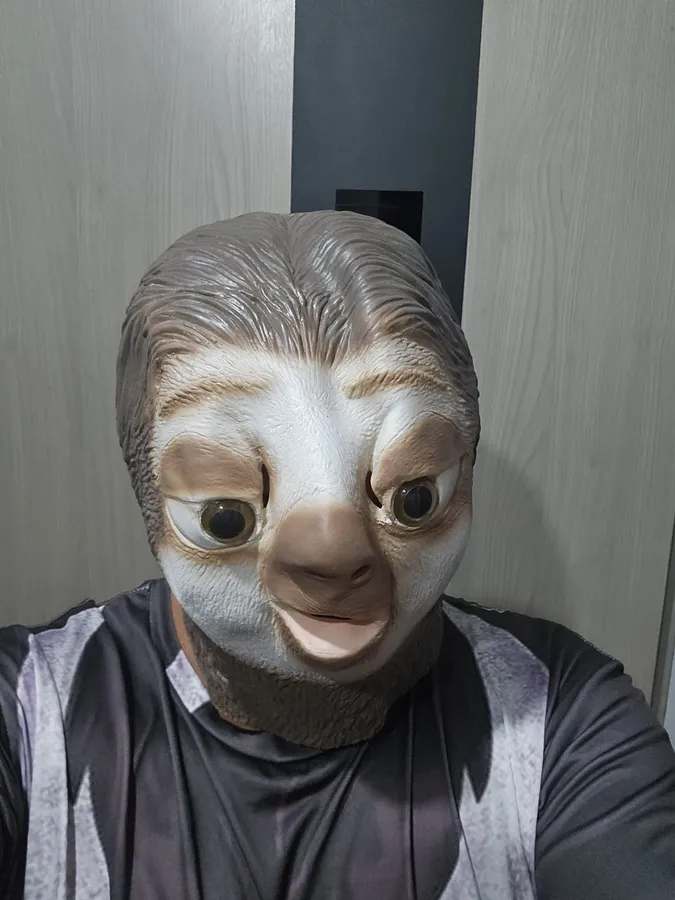 Lateksowa Maska Leniwca
