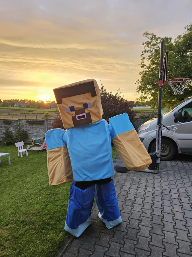 Kostium Steva z Minecrafta