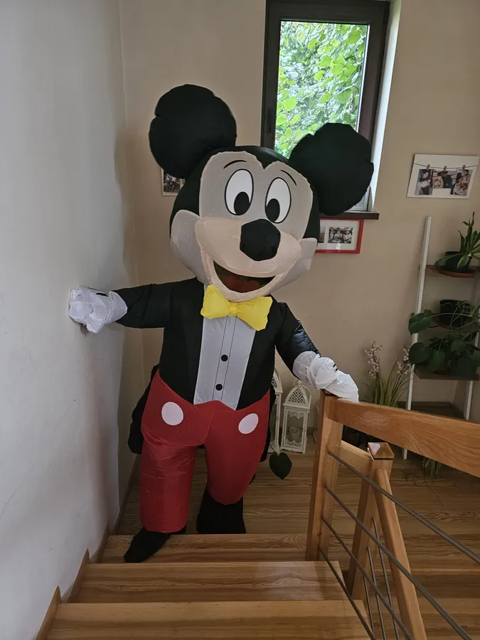 Nadmuchiwany Kostium Myszki Mik